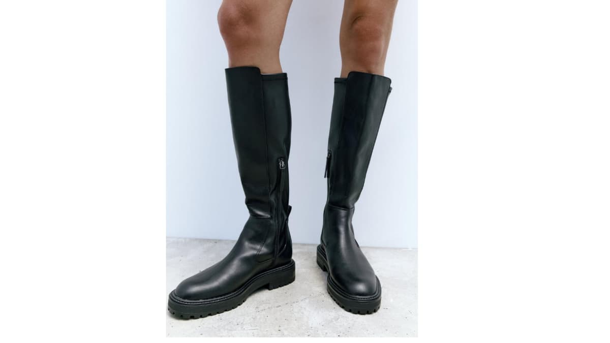 Schwarze Stiefel
