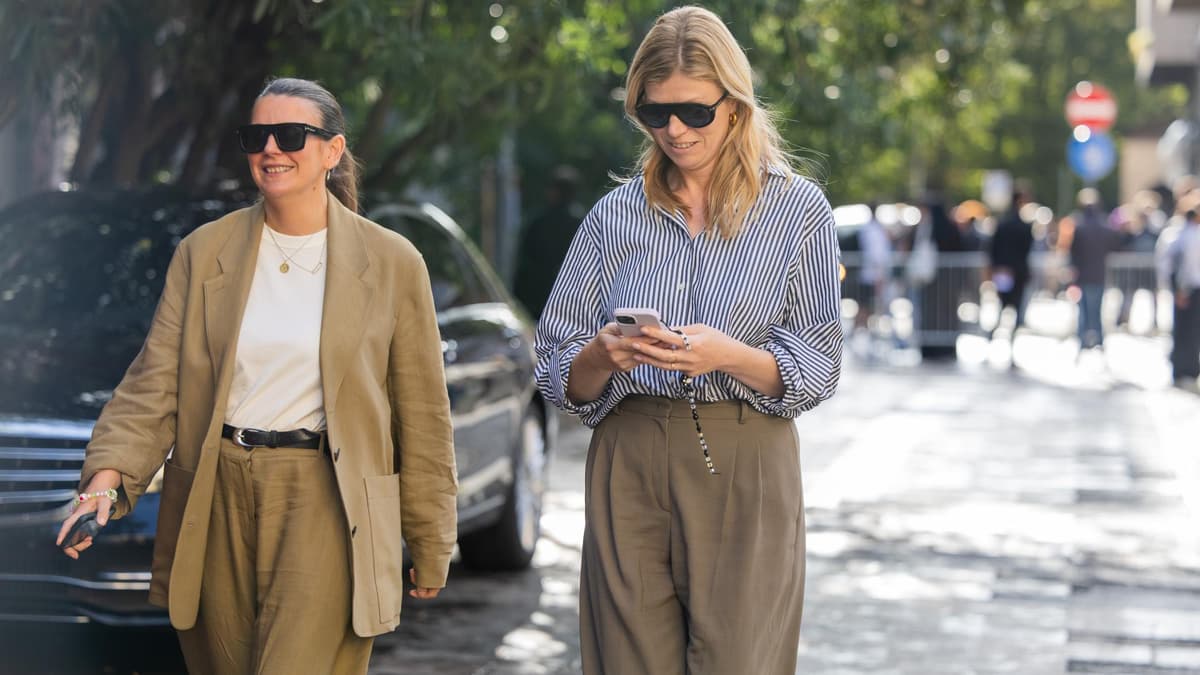 3 bequeme Büro-Looks von s.Oliver, die wir diesen Herbst tragen Frau in Blazer