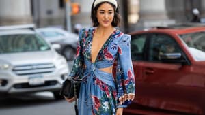 Kleid bunt