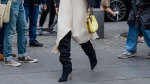 Stiefel Kleid Karlie Kloss