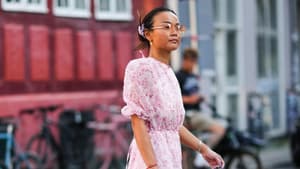 Streetstyle mit Blumenkleid