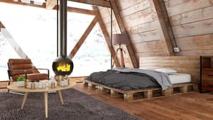 Schlafzimmer Dachgeschoss