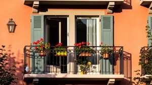 Balkon Farbe