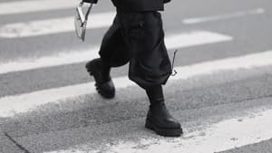 Schwarze Boots