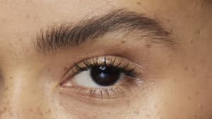 Nahaufnahme Augen-Make-up