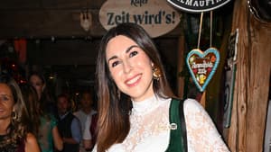 Judith Williams auf dem Oktoberfest in München.