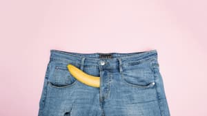 Hose mit Banane