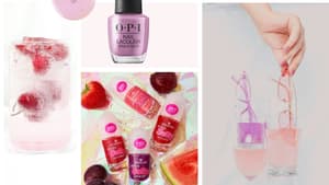 Infused Water Nails Collage