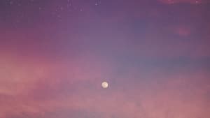 Mond am Sternenhimmel