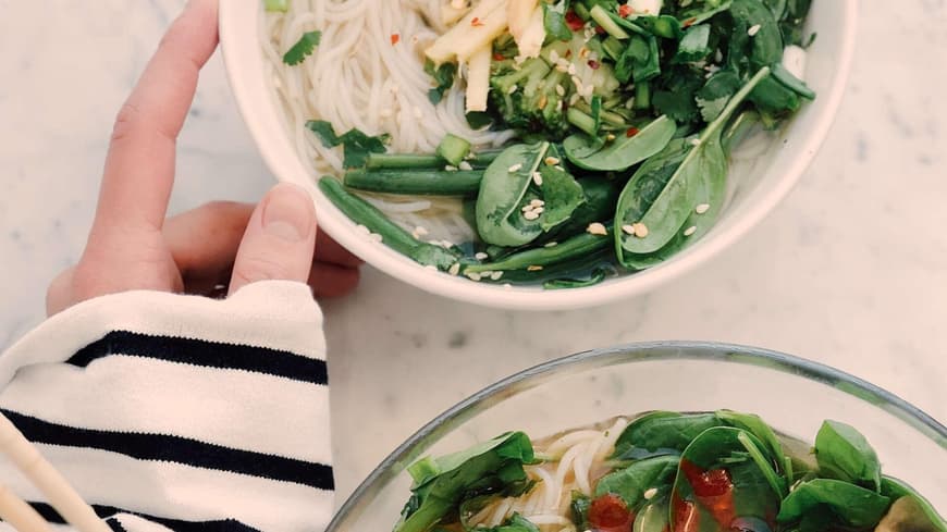 Asiatische Nudelsuppe