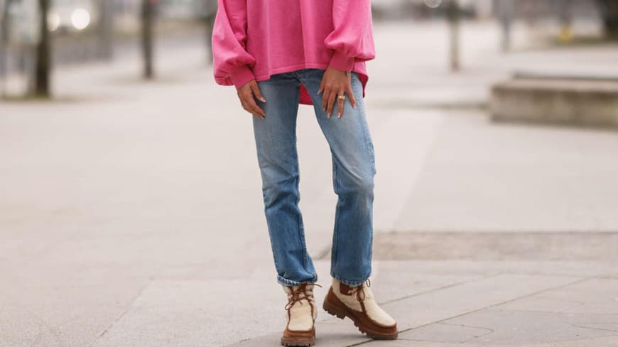 Frau in Jeans Sue Giers