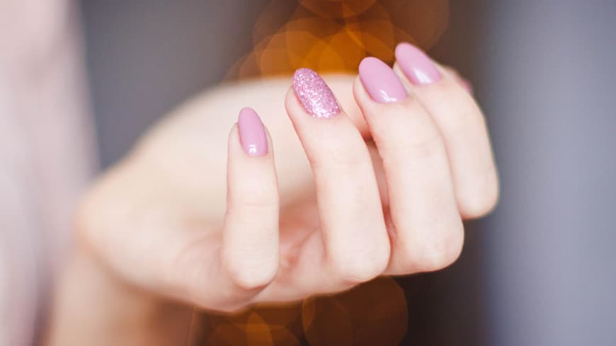 Nagellack rosa