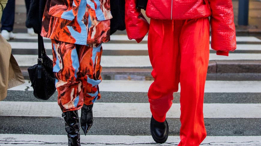 Hosen bunt