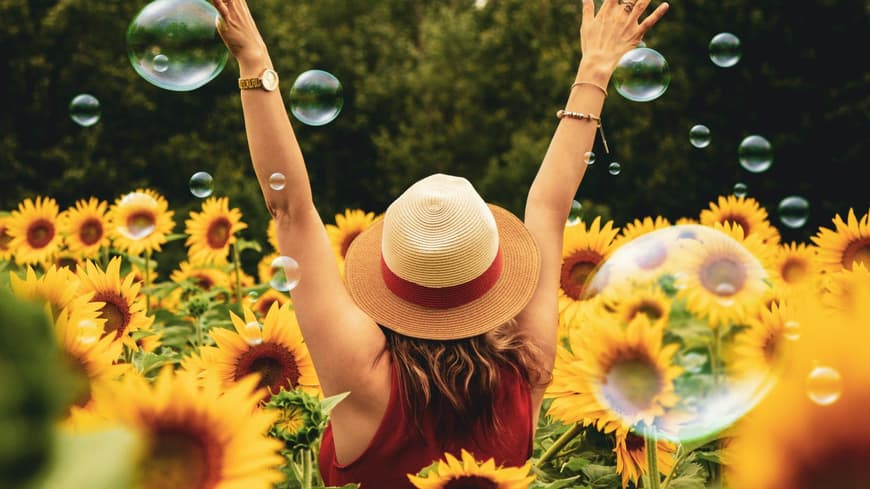 Frau Sonnenblumen