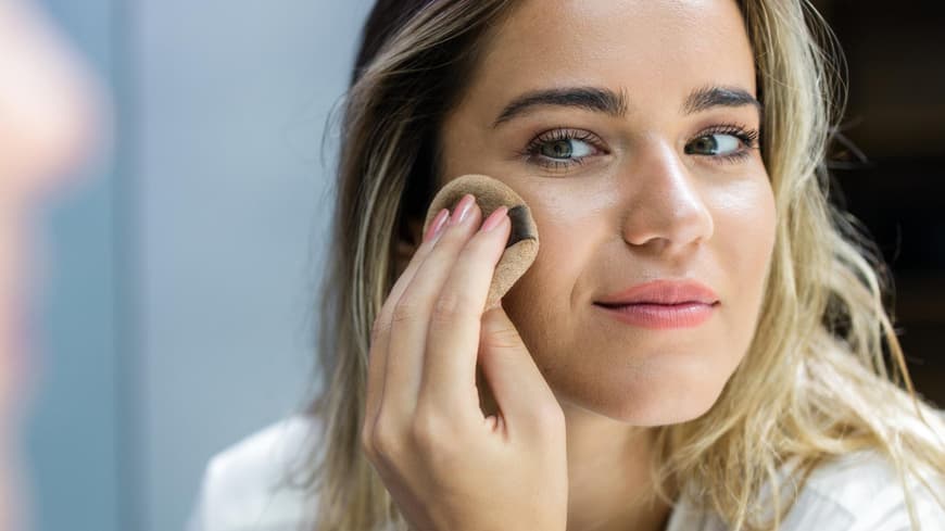 Frau Make-up