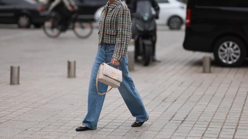 Streetstyle Jeans Ballerinas