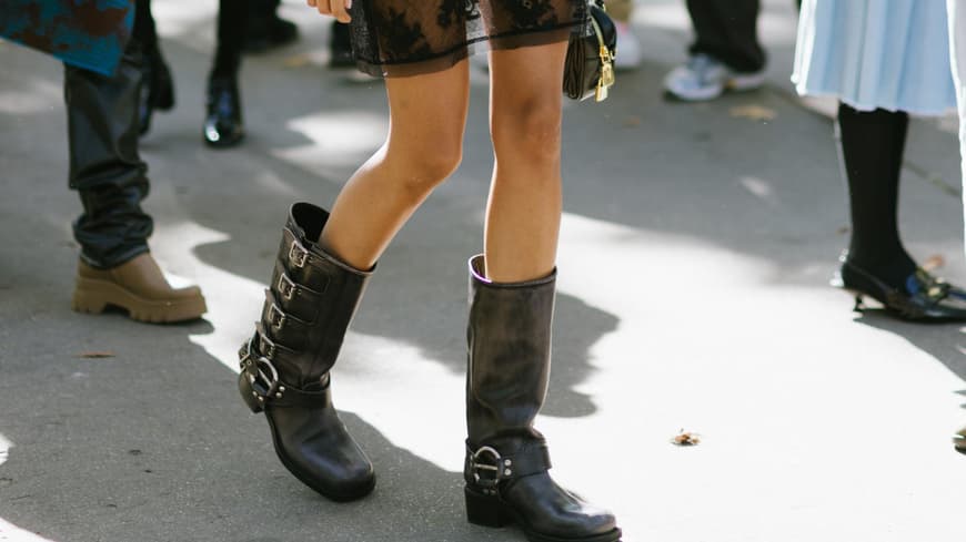 Streetstyle mit Biker Boots