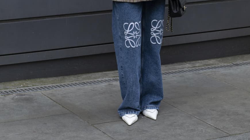 Niedrige Pumps Streetstyle