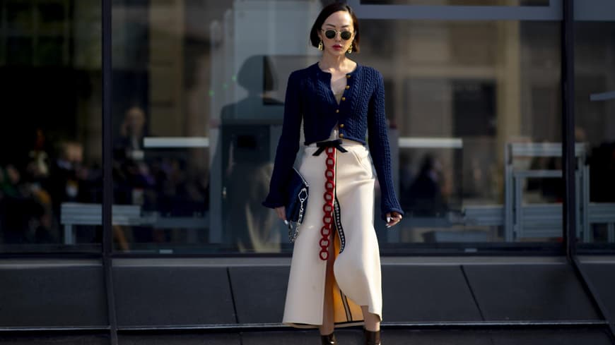 Streetstyle: Rock mit Schlitz