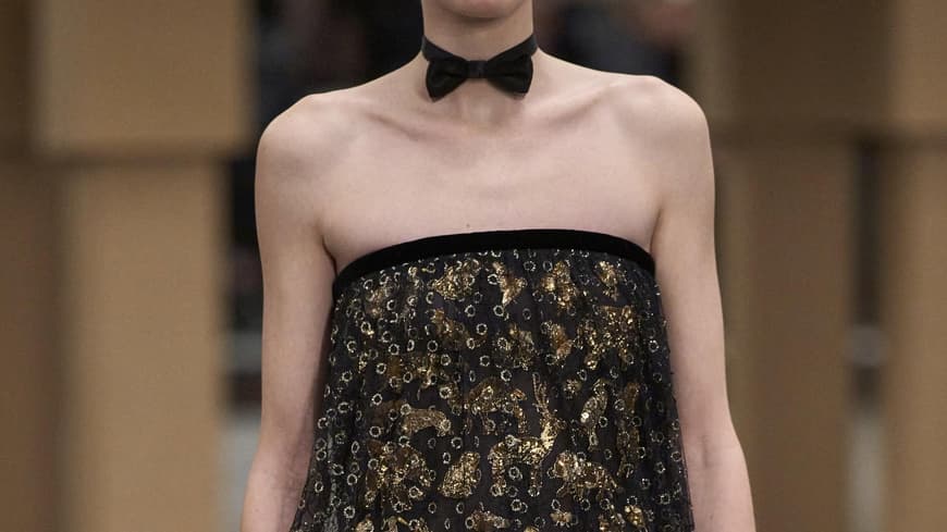 Kleider schulterfrei Chanel