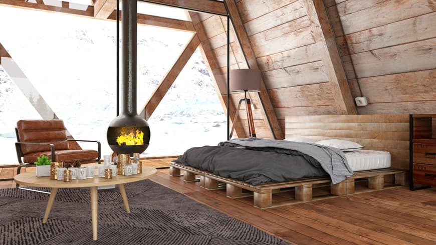 Schlafzimmer Dachgeschoss