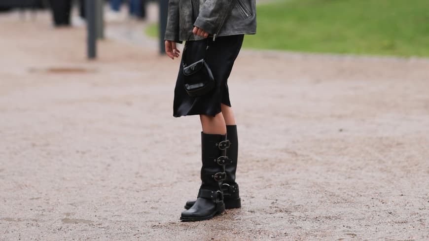 Schwarze Stiefel