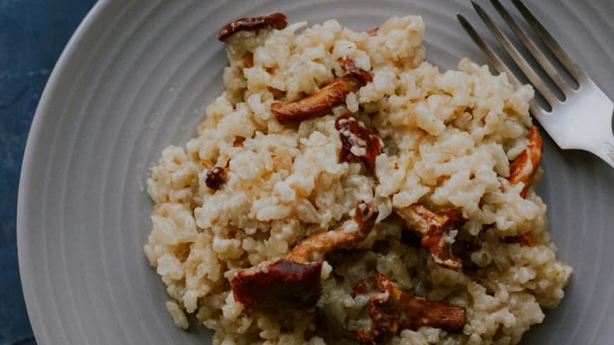 Pilzrisotto