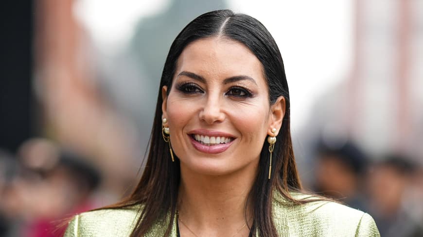 Elisabetta Gregoraci mit langen Haaren