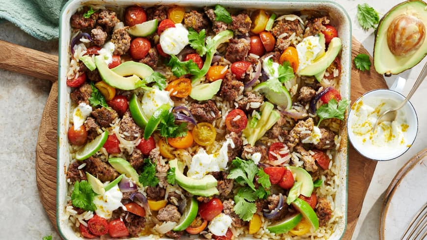 Rezept Hackfleischauflauf vom Blech