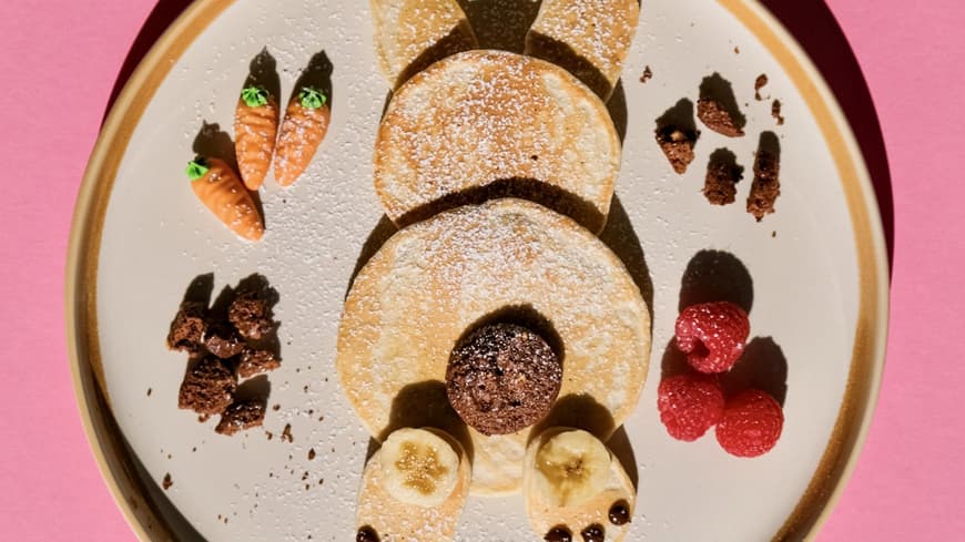 Häschen Pancakes