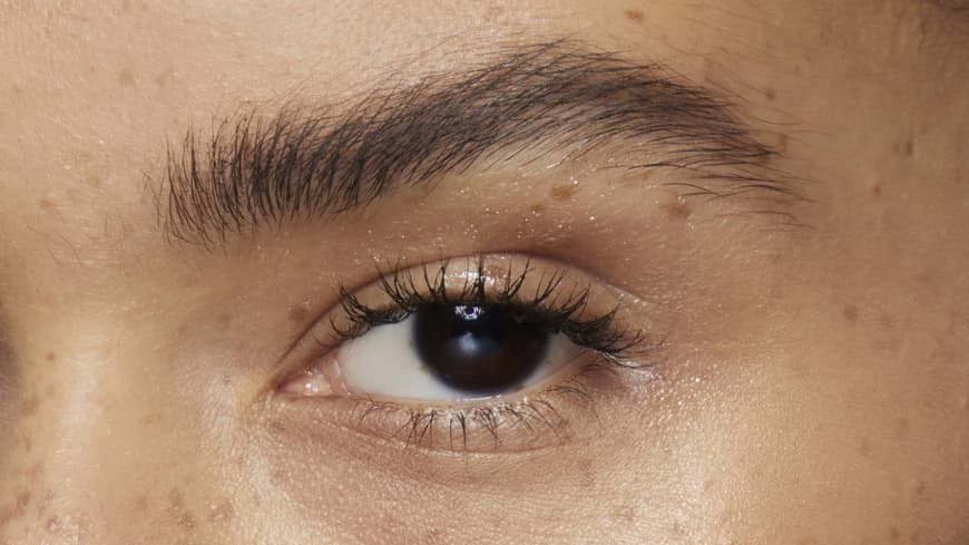 Nahaufnahme Augen-Make-up