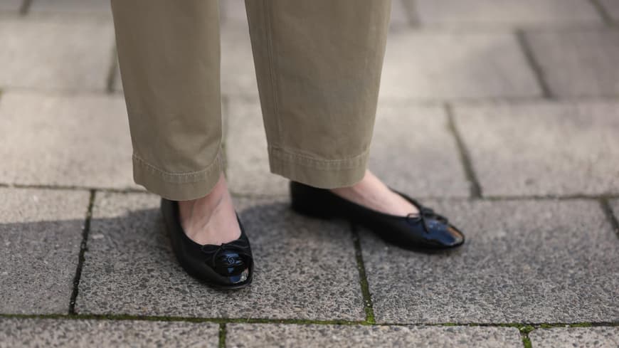 Schwarze Ballerinas 