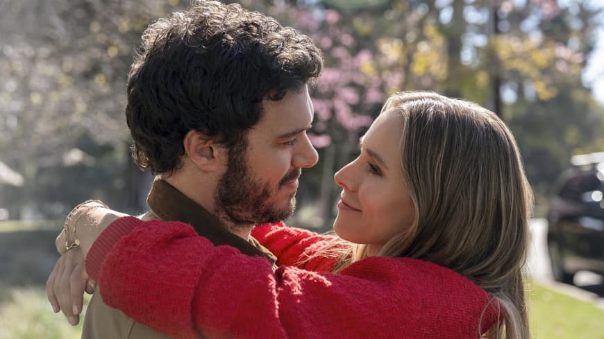 Adam Brody und Kristen Bell in "Nobody Wants This".
