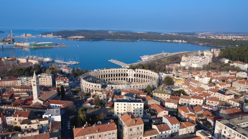 Pula in Kroatien