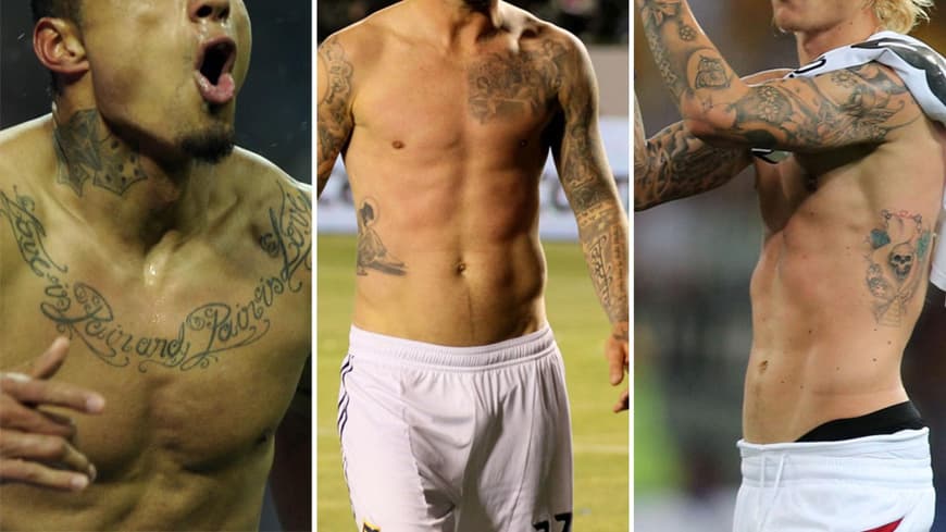 Kevin-Prince Boateng, David Beckham & Simon Kjaer