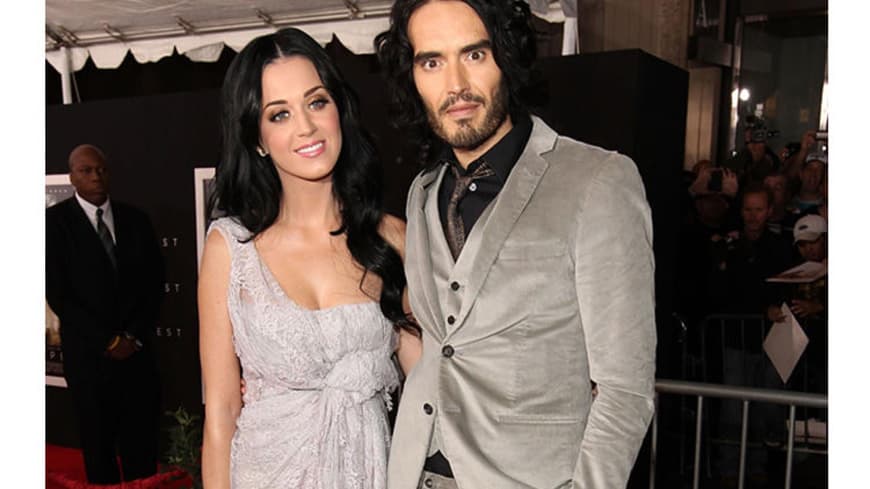 Katy Perry und Russel Brand