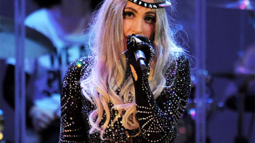 Lady Gaga im Body Suit