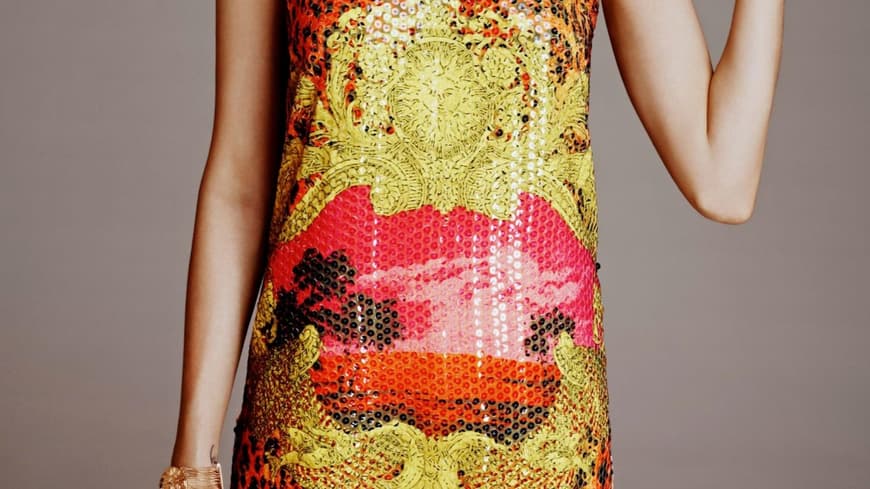 Paillettenkleid