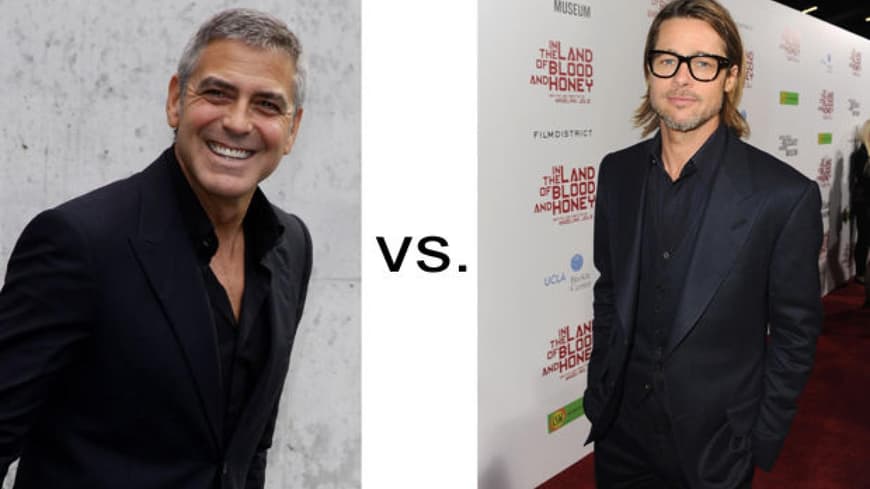 George Clooney vs Brad Pitt