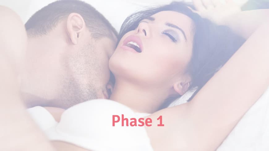Die erste Phase des Orgasmus 
