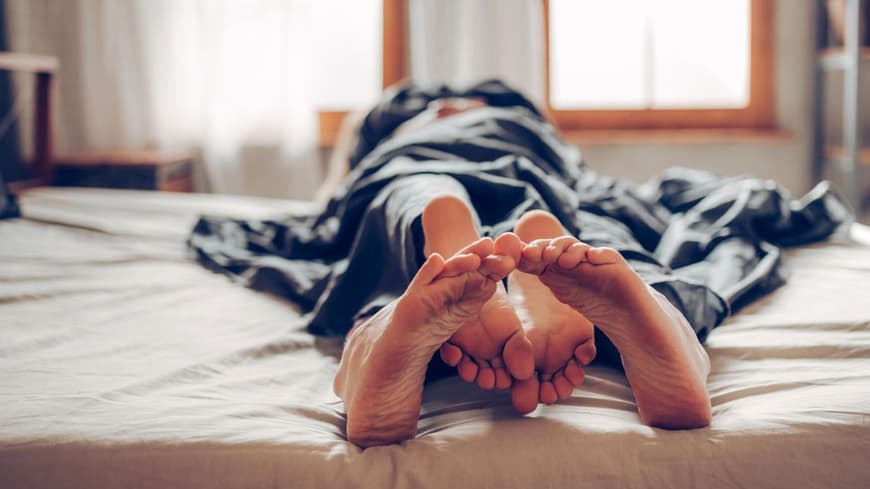 Paar beim Sex
