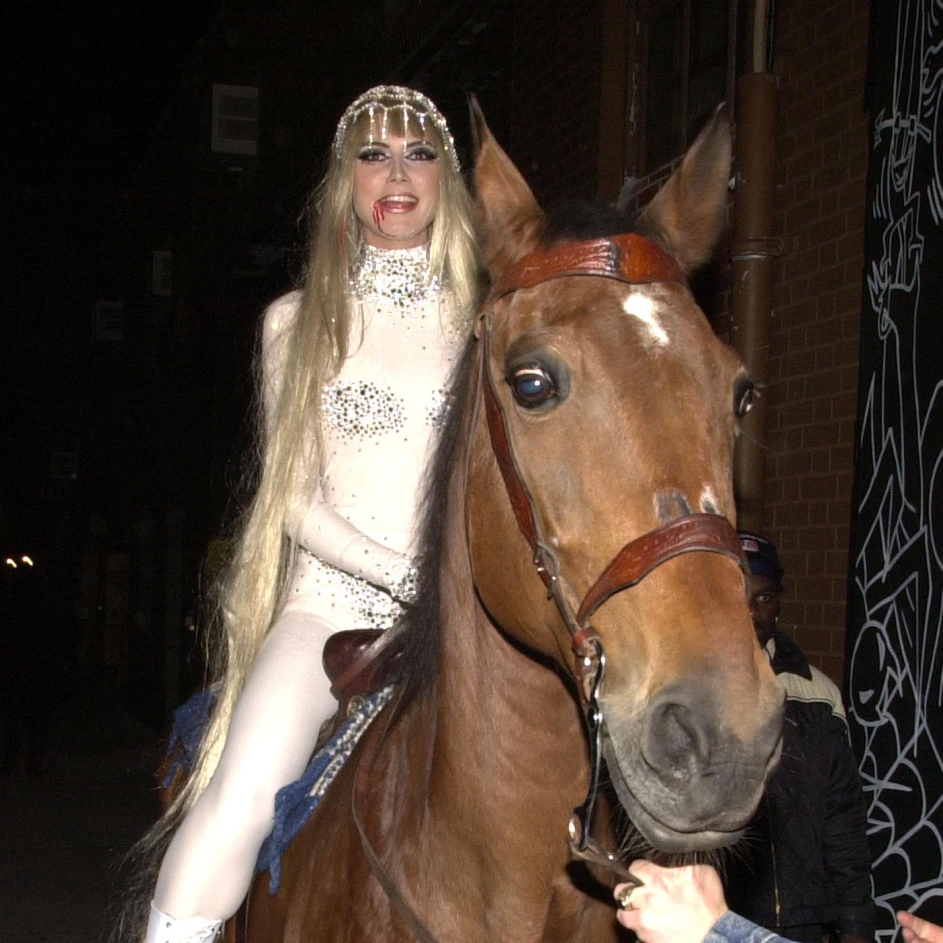 Heidi Klum Halloween-Kostüm 2001