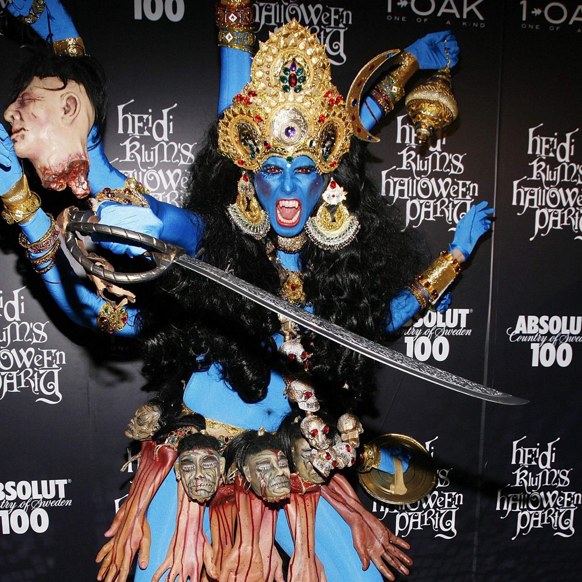 Heidi Klum Halloween-Kostüm 2008