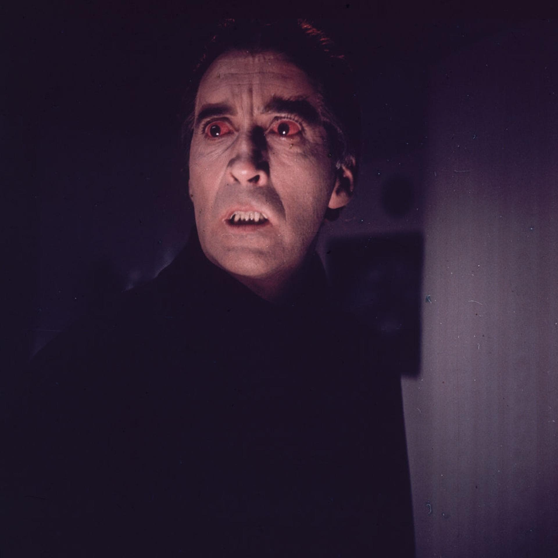 Christopher Lee als Dracula