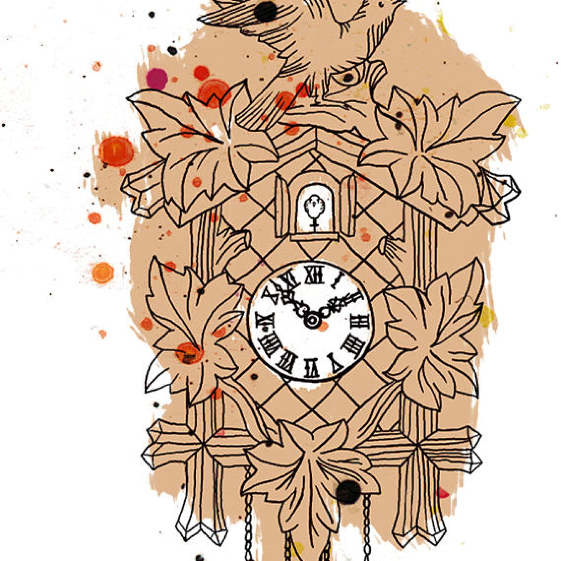 Illustration Kuckucksuhr