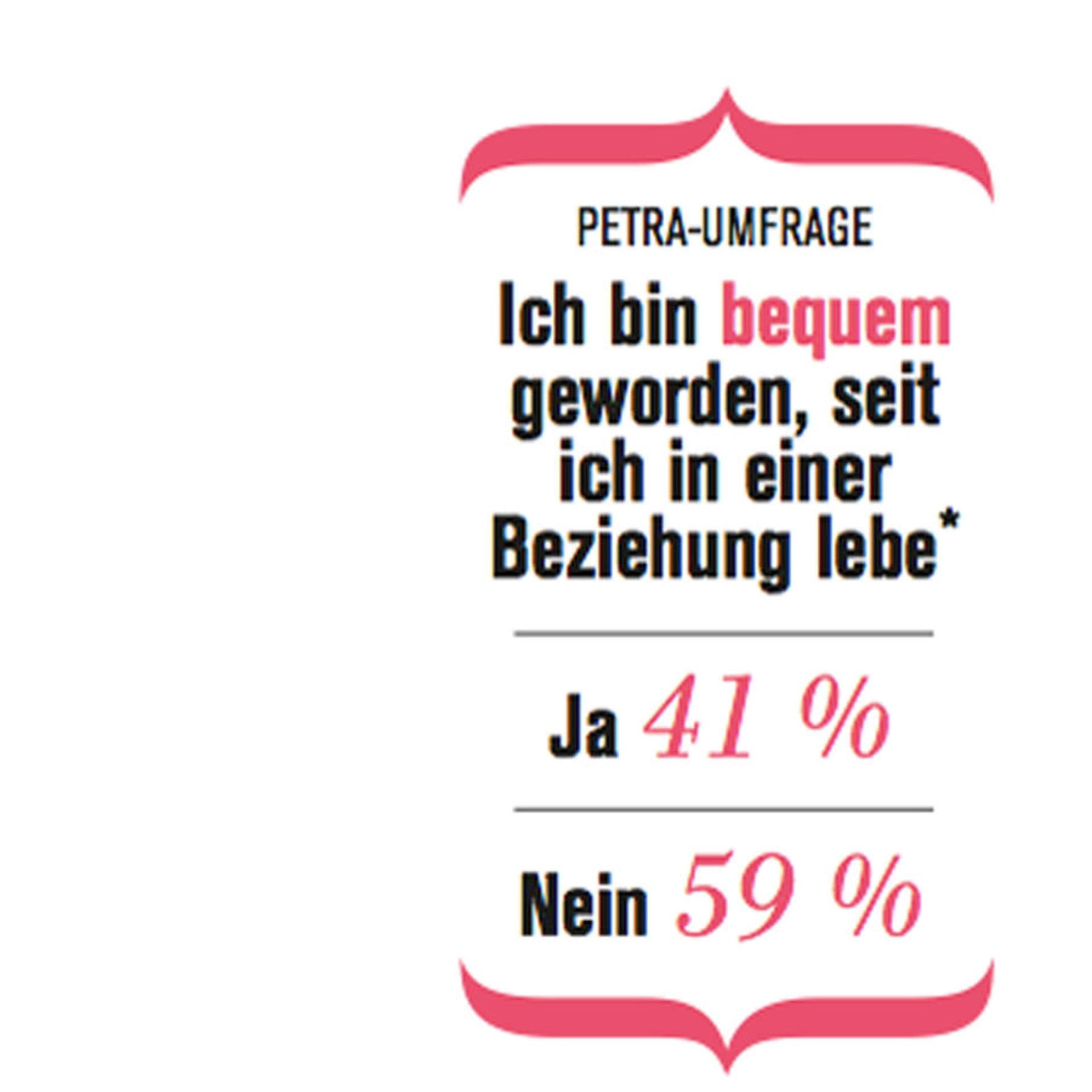Bequem seit Beziehung Bequem seit Beziehung