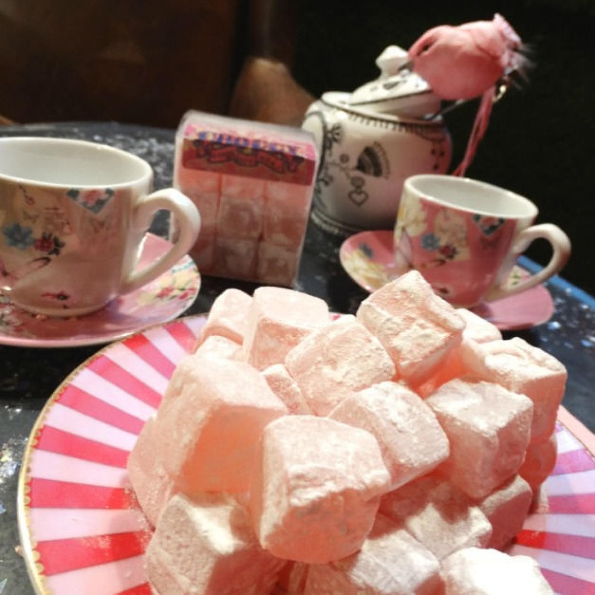 Rose turkish delight 