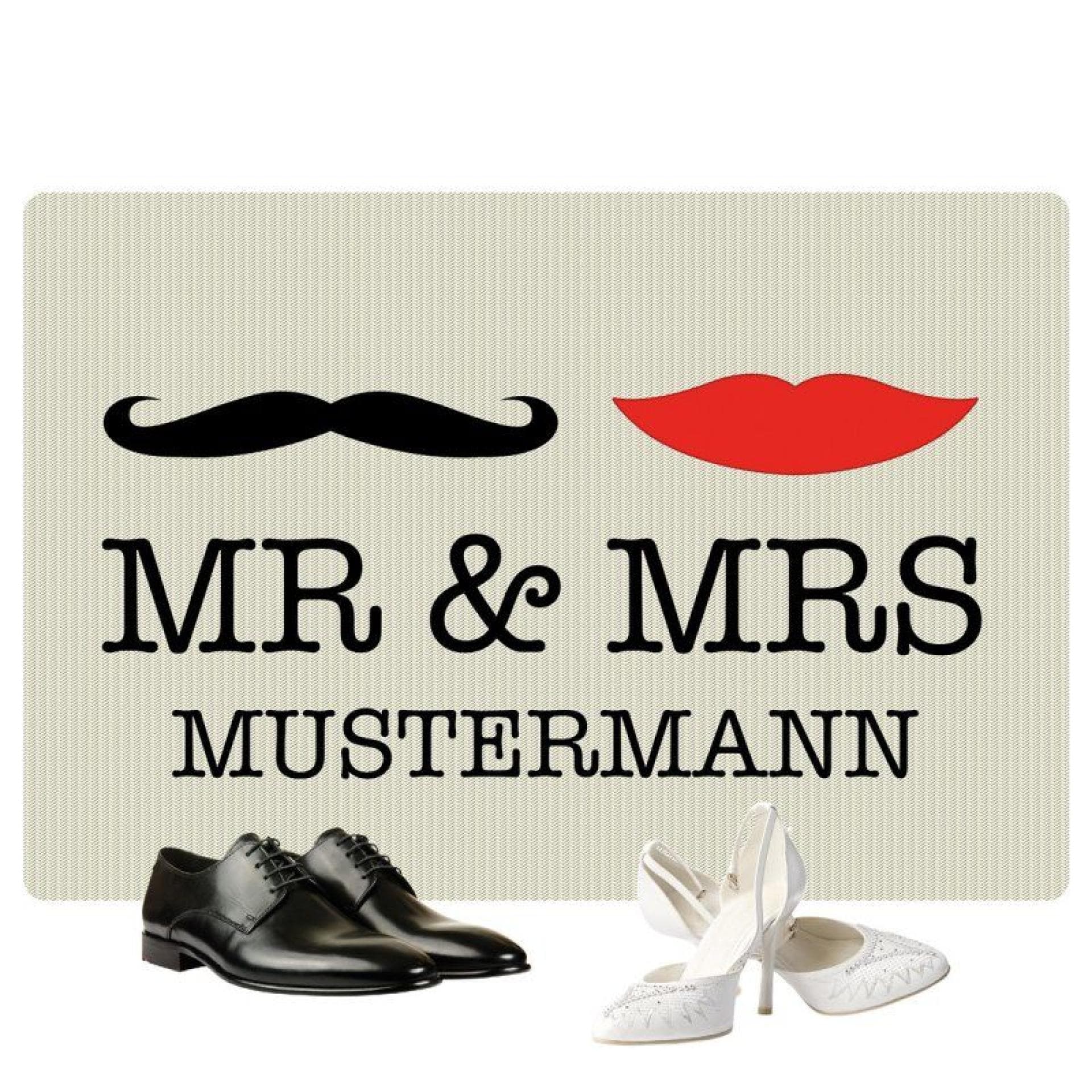 Fußmatte Mr. & Mrs. Fußmatte Mr. & Mrs.