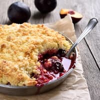 Pflaumen Crumble