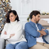 Paare und Familien Streiten sich an Weihnachten – das ist keine Seltenheit